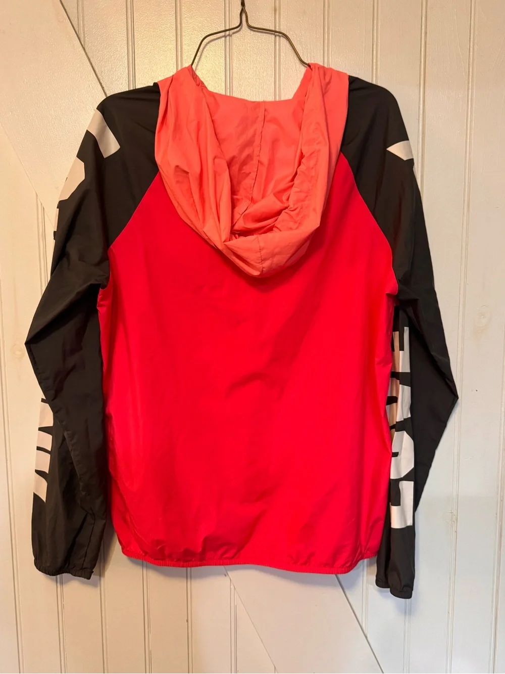 PINK Victoria's Secret Coral Pink Pullover Jacket